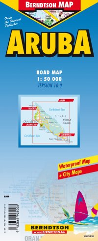 Wegenkaart - Landkaart Aruba