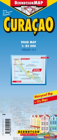 Wegenkaart - Landkaart Curaçao